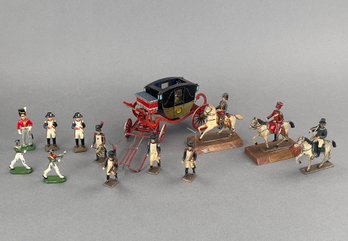 Antique Metal Toy Soldiers
