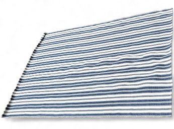 Dash & Albert Indoor Outdoor Blue And White Stripe Area Rug - 6' X 9' - **P/U In Wainscott**
