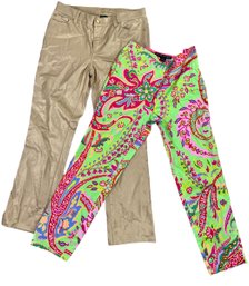 Lauren And Ralph Lauren Womens Pants Two Pair