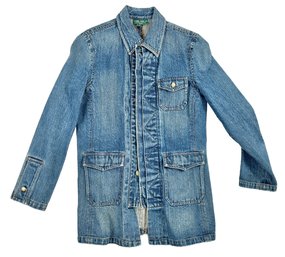 Lauren, Ralph Lauren Womens Denim Field Jacket