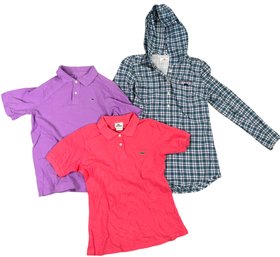 Womens Lacoste, Vineyard Vines - 3 Pcs