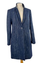 Elie Tahari Designer One Button Blazer Jacket