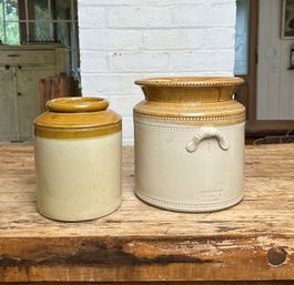 Edwardian Pearl And Barley Stoneware Glaze