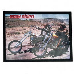 'Easy Rider' Framed 1969 Film Poster
