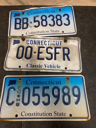 Connecticut License Plates (Z5)