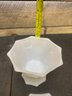 Vtg Milk Glass Lidded Bowl (HB2)