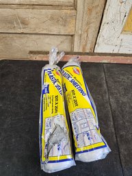 2 New Rolls Of Plastic Sheeting C2