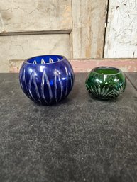 2 Colored Vases B2