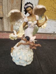 Fairy & Baby Musical Figurine D2