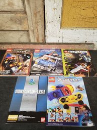 5 Piece Lego Magazines Lot D3