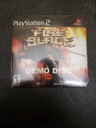 Fire Blade Demo Disc Only #1 Sealed H2