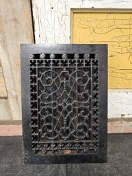 Antique Cast Iron Heating Grate Cover Vent Register Tuttle & Bailey JB