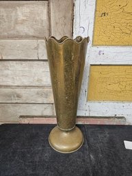 GEO A RAY Manufacturing Company Buffalo New York Brass Umbrella Cane Stand  JB