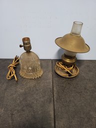 2 Antique Lamps
