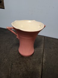 Vtg Pink MCM Vase