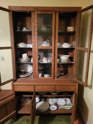 Contents Of China Cabinet (cabinet Not Included Its In A Different Auction Lot)
