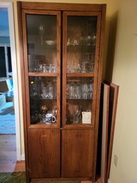 Nice Vtg Mcm China Cabinet (no Contents Cabinet Only)