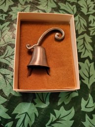 Vtg Pewter Candle Snuffer