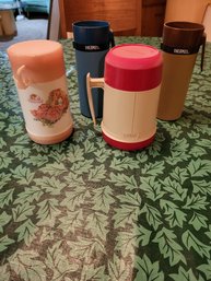 Lot Of Vtg Thermos
