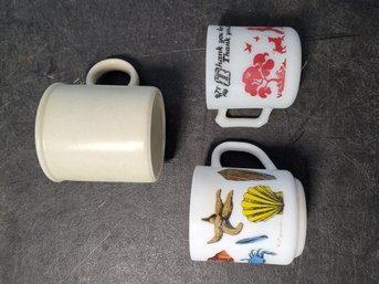 Vtg Mcm Mug Lot