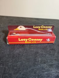 Vtg Lucy Goosey Book Lamp In Box!