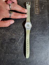 Vtg Swatch Watch No Battery Untested