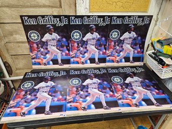 Lot Of 6 Vtg Ken Griffey Jr Poster MLB JB