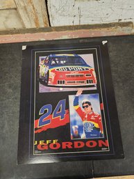 Vtg Jeff Gordon Nascar Poster JB