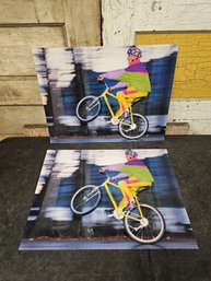 Lot Of 2 Vtg BMX Poster 1990s JB