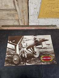 Vtg Hamilton Standard Airplane Props Advertising Poster JB