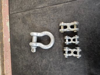 Rigging Lot Chain Links And Shackle JB