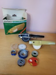 Vtg Dymo Label Maker Lot  A2