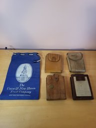 Vtg Wallets And New Haven Trust Bag A2