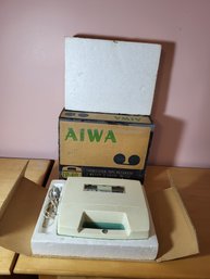 Aiwa TP-40 Transistor Tape Recorder Original Box A3