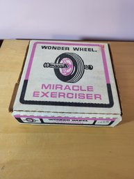 Vtg Wounder Wheel Exercise Wheel In Box A3