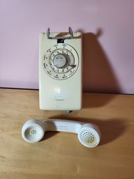 Vtg Wall Mount Rotary Phone