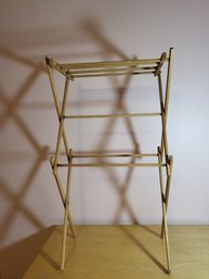 Vtg Wooden Drying Rack