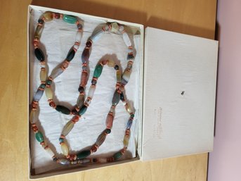 Vtg Stone Necklace