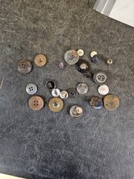 Vtg And Antique Button Lot JB