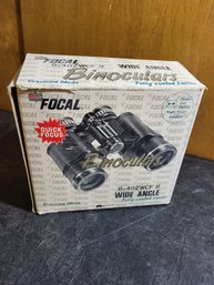 Vtg Focal Binoculars In Box/Case B1