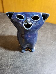 Vtg Cat Sculpture B2