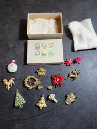 Vtg Brooch Pins Lot B2