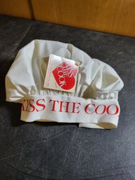 Vtg Kiss The Cook Hat