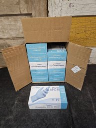 1 Case Of Rubber Gloves (10 Boxes Of 100 Gloves) Size XL