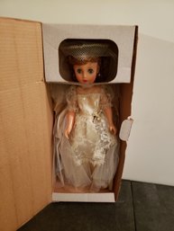 Vtg Doll White Box