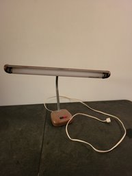 Vtg Industrial Style Desk Lamp