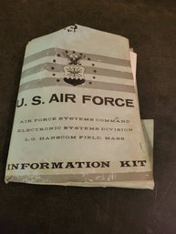 Vtg Us Air Force Ephemera