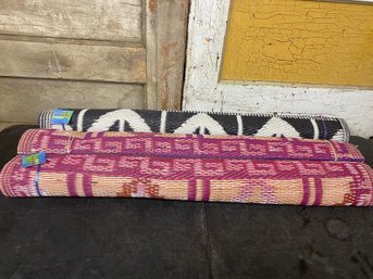 3 Piece Woven Mat Lot J4