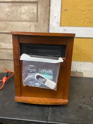 Electric Infrared Heater W/ Remote Tested Working J5