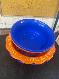 Plastic Trick Or Treat Bowls Lot (B2)